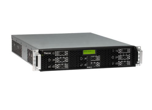 שרת THECUS SMB RACKMOUNT STORAGE SOLUTION 8-BAY NAS WITH OPTIONAL 10GB LAN 