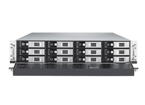 שרת THECUS ENTERPRISE RACKMOUNT STORAGE SOLUTION 12-BAY NAS WITH OPTIONAL 10GB LAN 