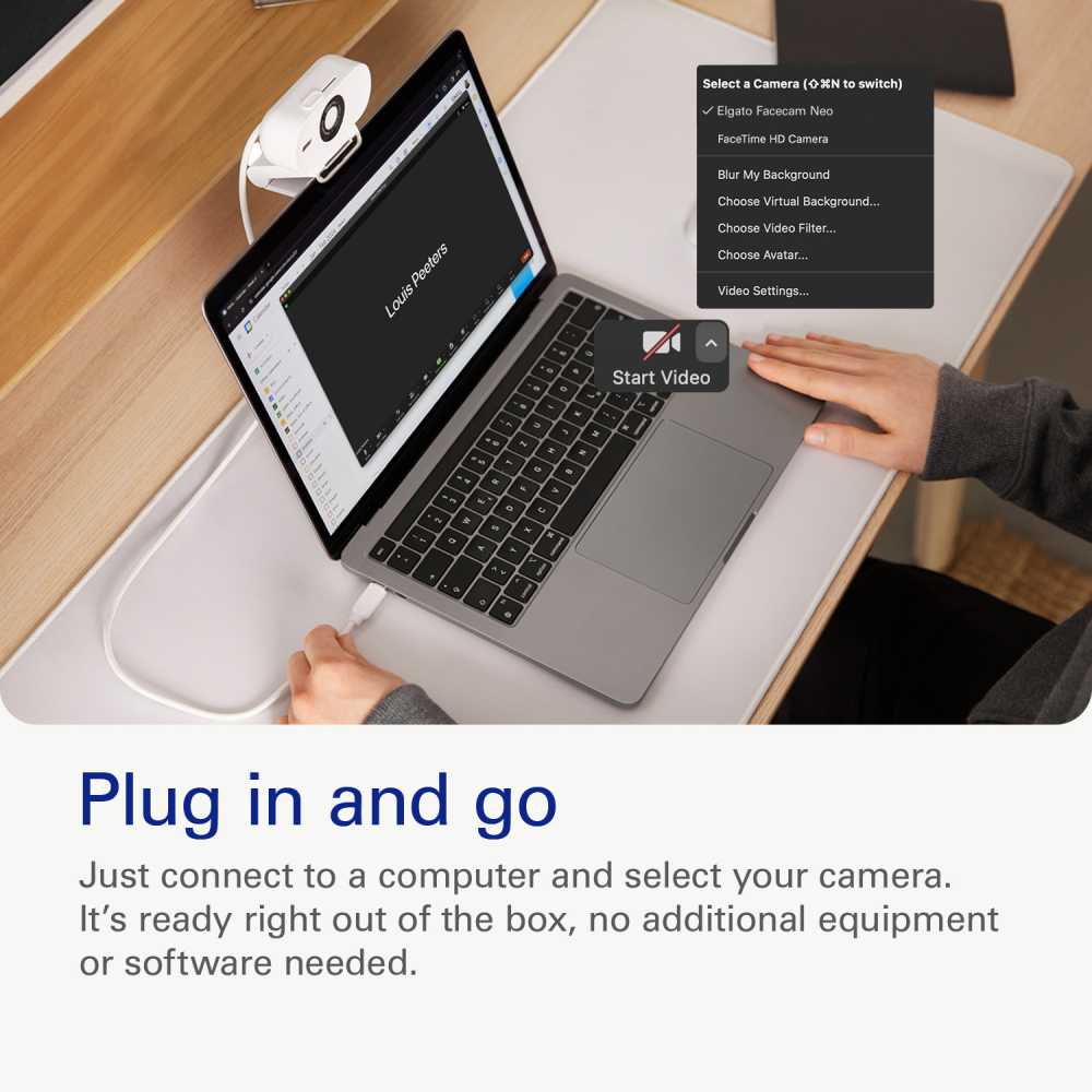  מצלמת רשת ELGATO FaceCam Neo 
