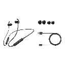  אוזניות כפתור אלחוטיות PHILIPS In-ear wireless headphones בצבע שחור 