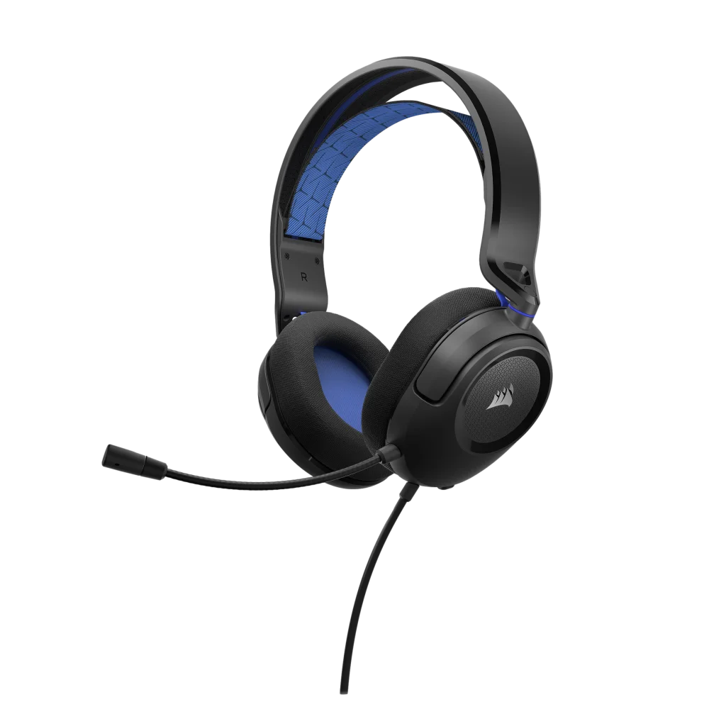  אוזניות גיימינג כחול CORSAIR HS35 v2 Multiplatform 
