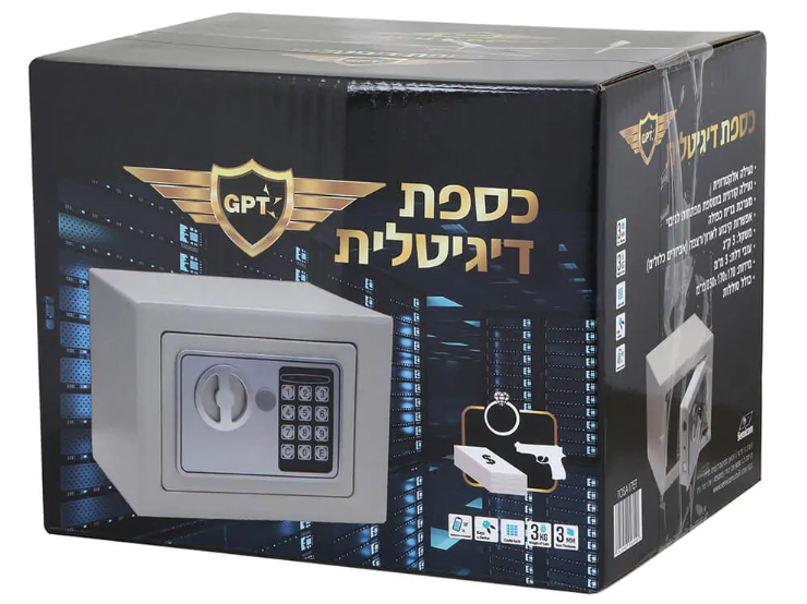 כספת ‏דיגיטלית GPT TOSA17ET