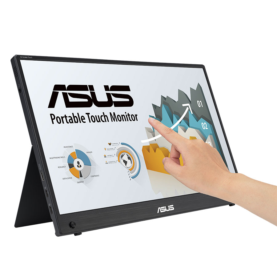 מסך מחשב ASUS ZenScreen MB16AHT Portable Monitor 15.6 Touch IPS 1920x1080 