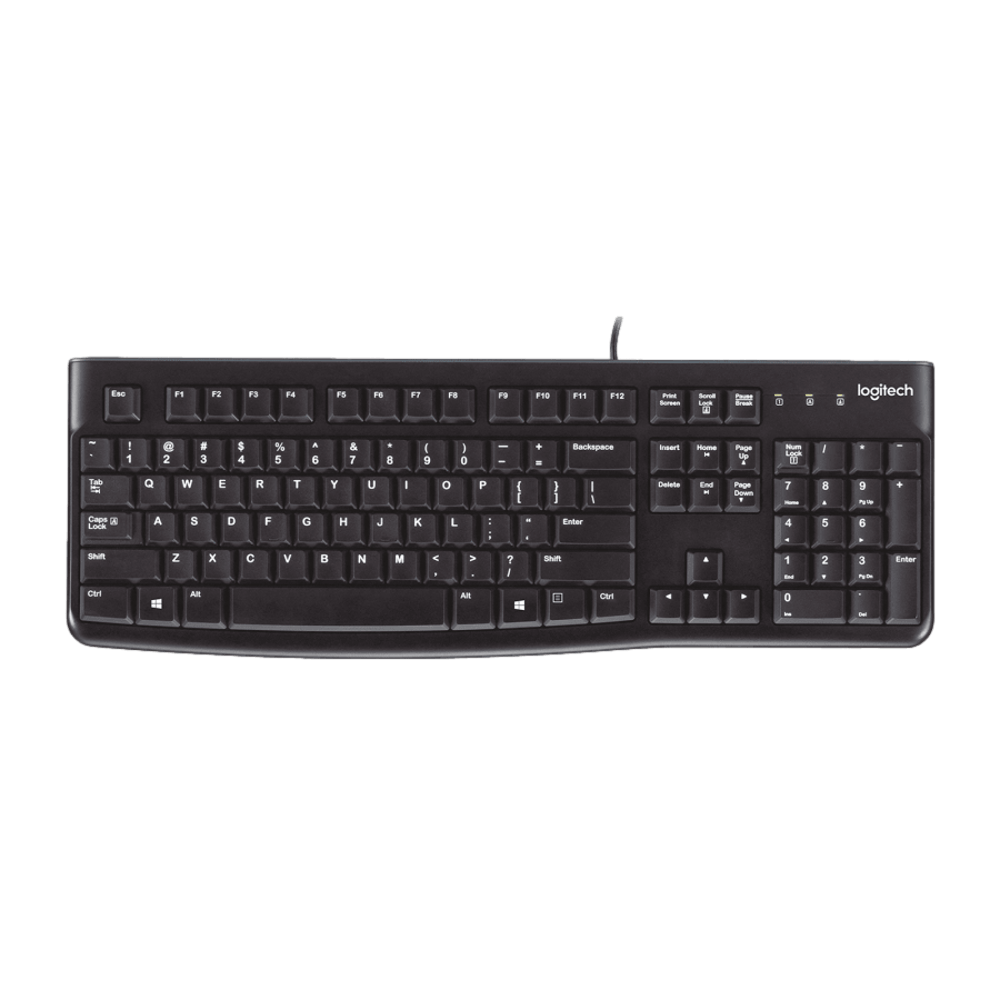  מקלדת Logitech K120 Retail בערבית 