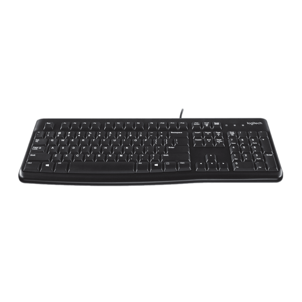  מקלדת Logitech K120 Retail בערבית 