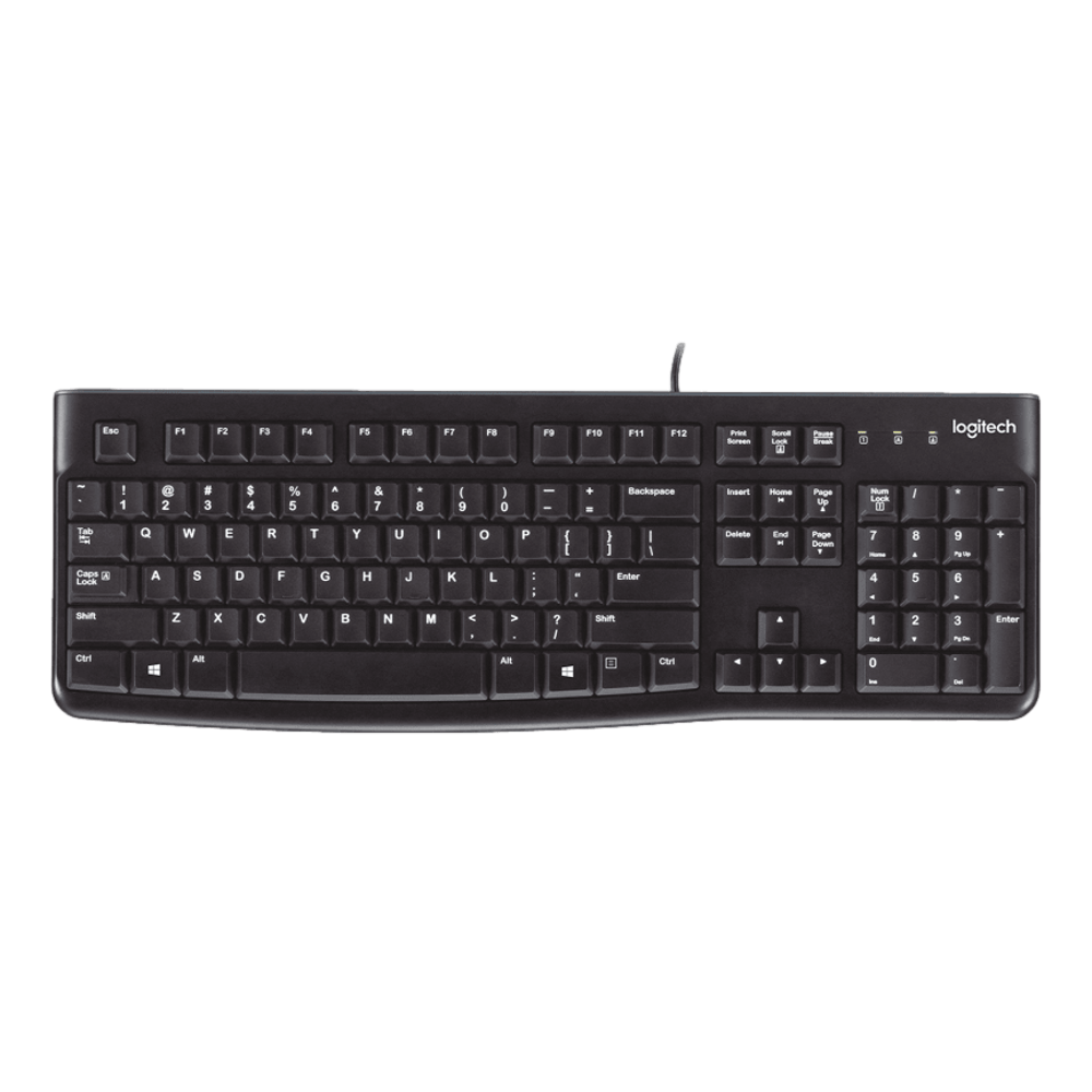  מקלדת Logitech K120 Retail רוסית 