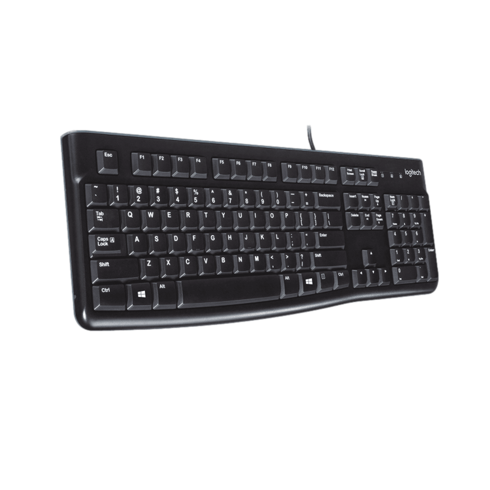  מקלדת Logitech K120 Retail רוסית 