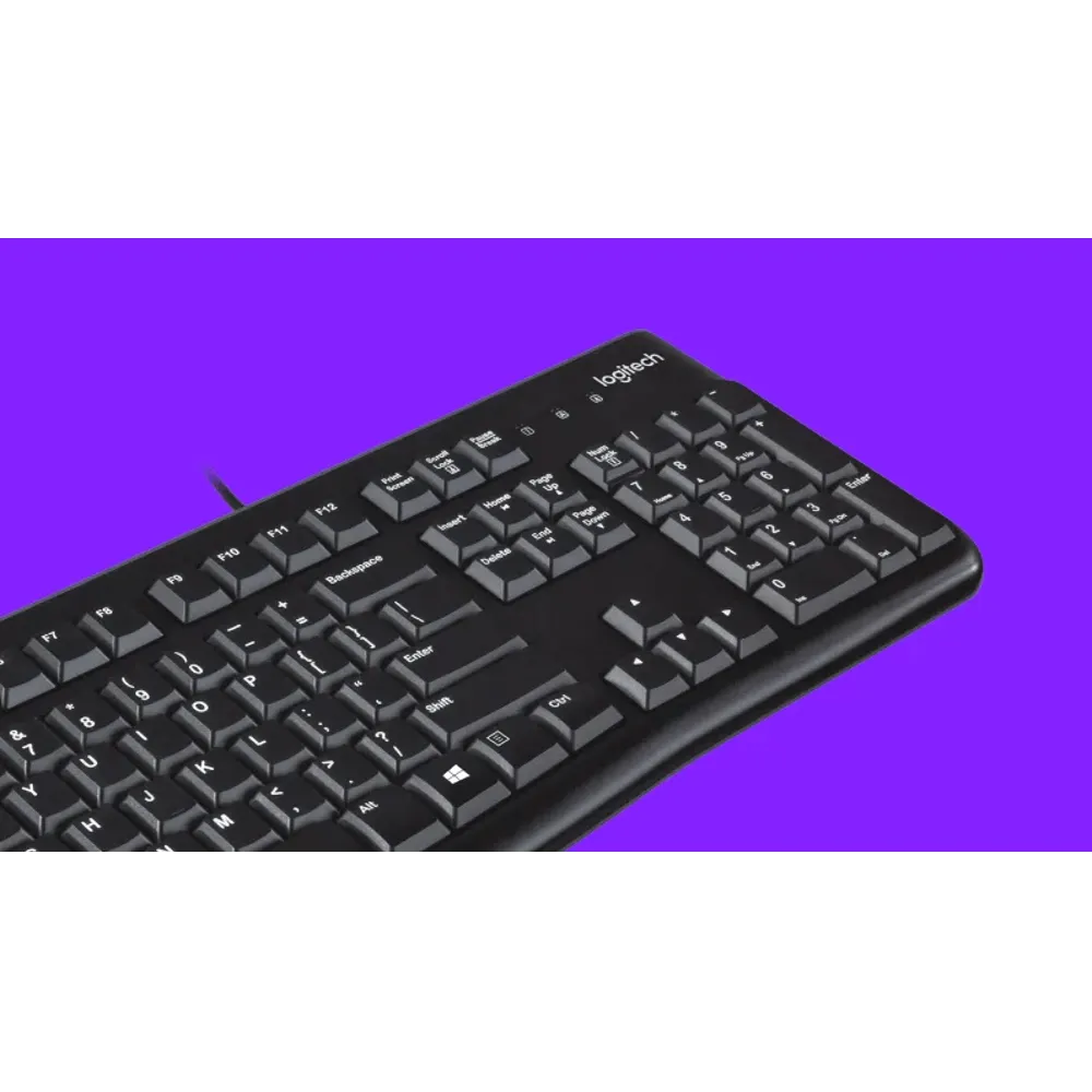  מקלדת Logitech K120 Retail רוסית 