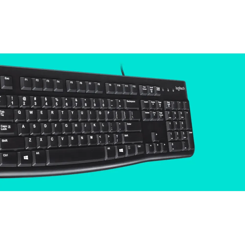  מקלדת Logitech K120 Retail רוסית 