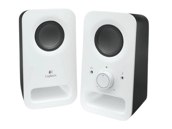 רמקול Logitech Snow Whit Z150 בצבע לבן 