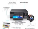 מדפסת הזרקת דיו Epson EcoTank L8050 אפסון