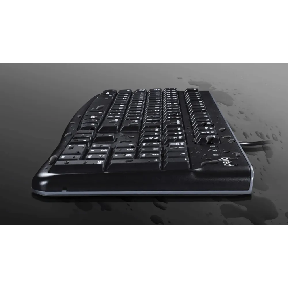  סט מקלדת ועכבר ברוסית Logitech Desktop Set MK120 Retail 