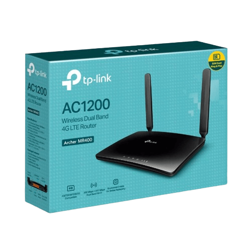  AC1200 Wireless Dual Band 4G LTE Router MR400 