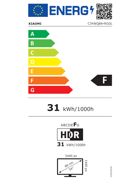 מסך מחשב גיימינג קעור ''34 שיאומי Xiaomi Curved Gaming Monitor G34WQi
