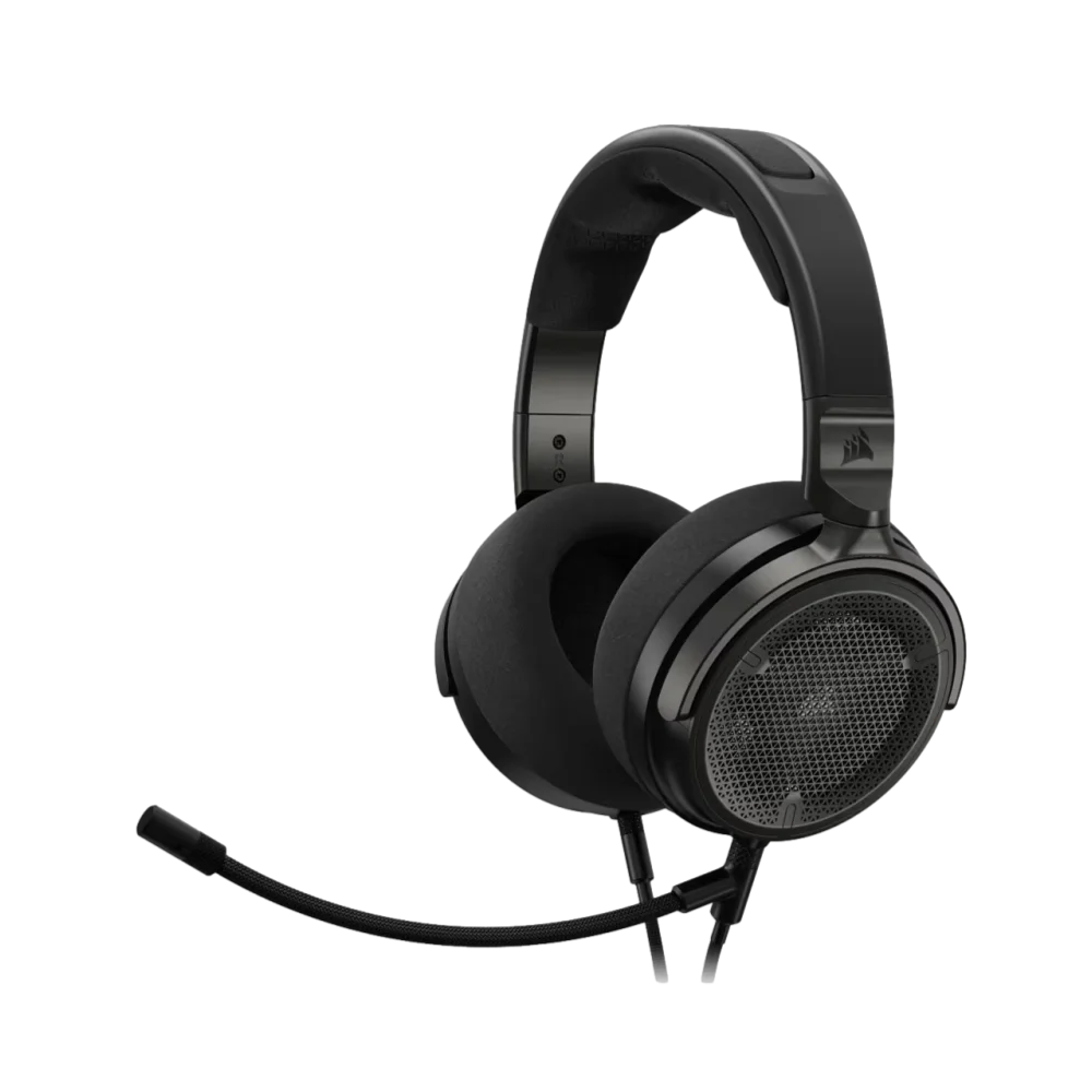  אוזניות גיימינג CORSAIR VIRTUOSO PRO Open Back Streaming Carbon 