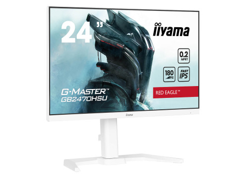 מסך מחשב לגיימינג IIYAMA 23.8" G-MASTER IPS FHD 180HZ 0.2MS WHITE 