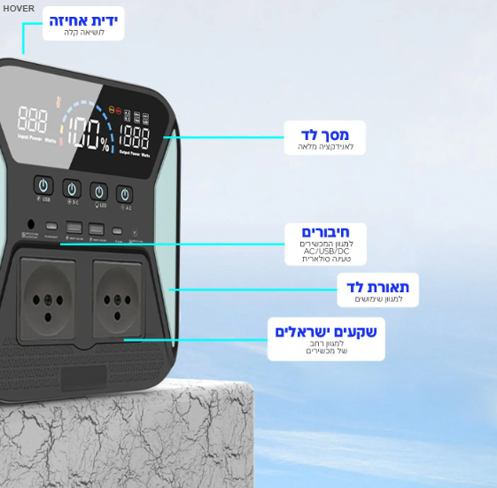 תחנת כוח ניידת 300 SILENT