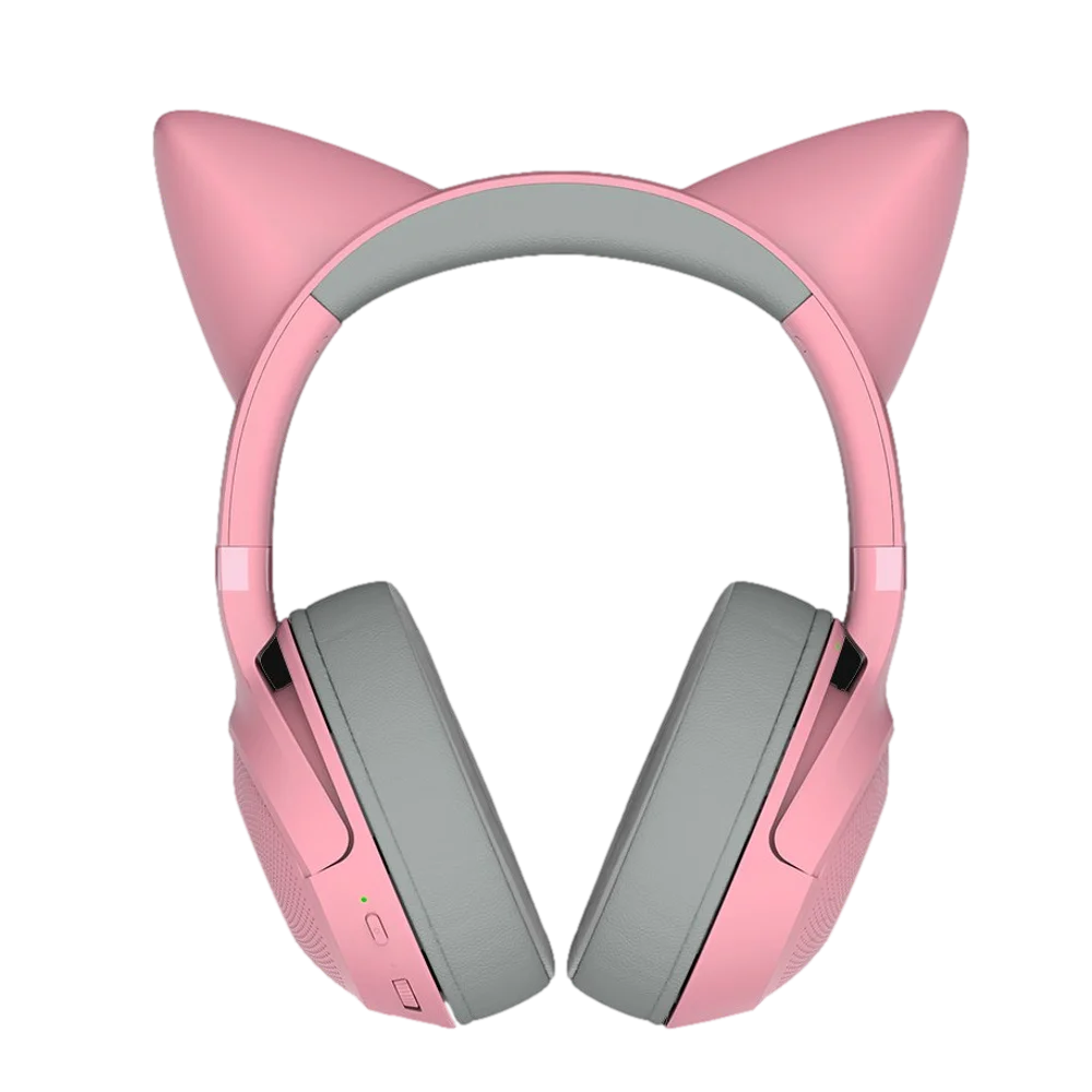  אוזניות – RAZER KRAKEN KITTY BT V2 בצבע ורוד 