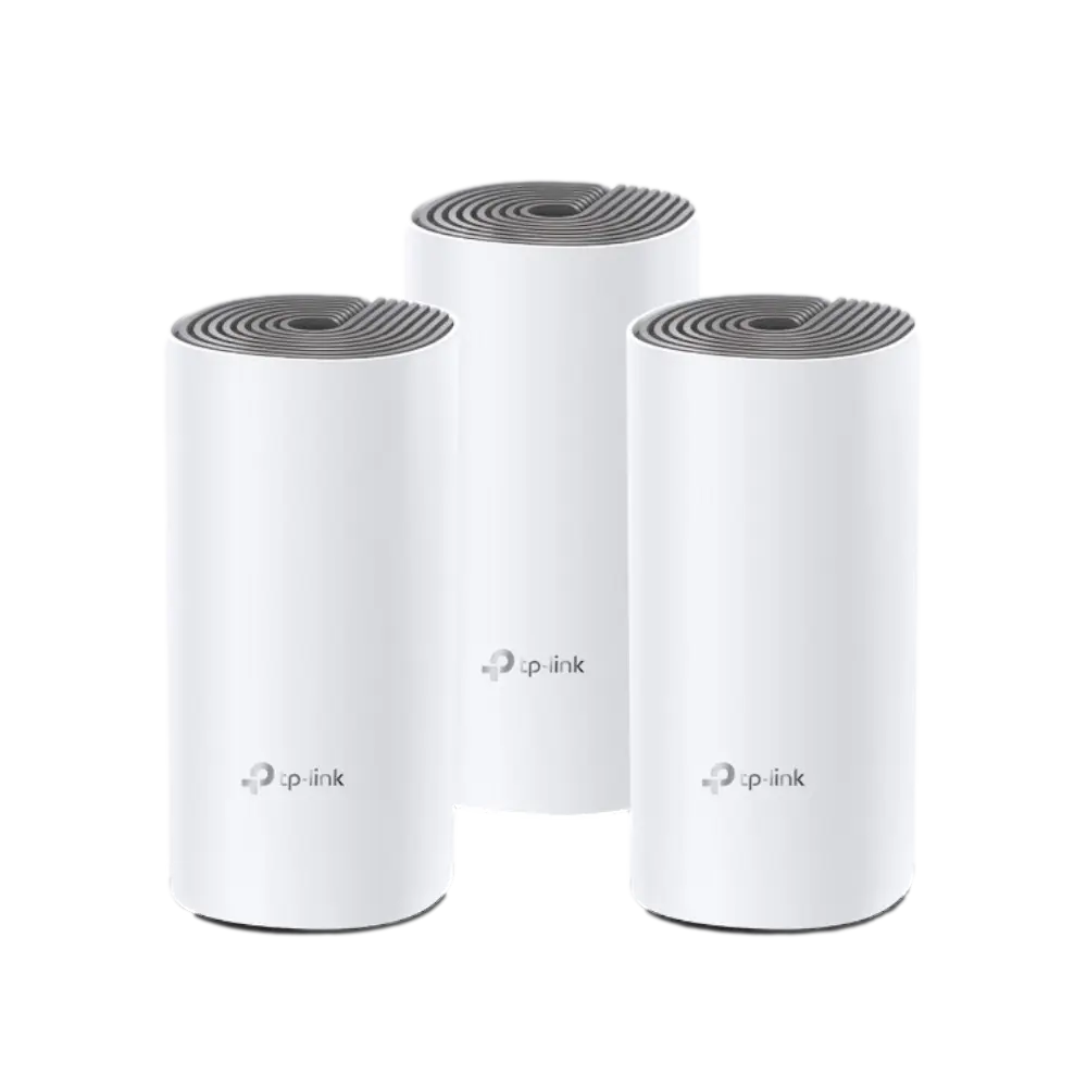  מגדיל טווח Deco E4 Mesh AC1200Mbps שלוש יחידות באריזה 10/100 