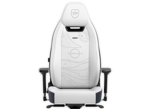  כיסא מנהלים NOBLECHAIRS LEGEND STARFIELD EDITION בצבע לבן/כחול כהה 