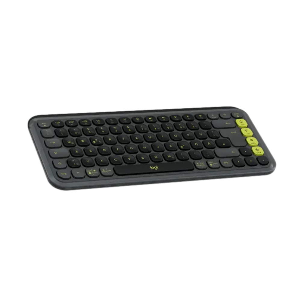  מקלדת אלחוטית בצבע גרפיט LOGITECH POP ICON KEYS 