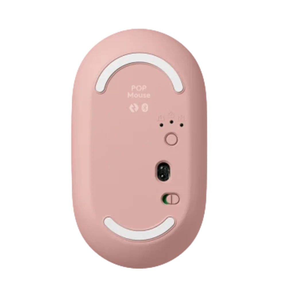  סט מקלדת ועכבר אלחוטיים בצבע ורוד LOGITECH POP ICON COMBO 