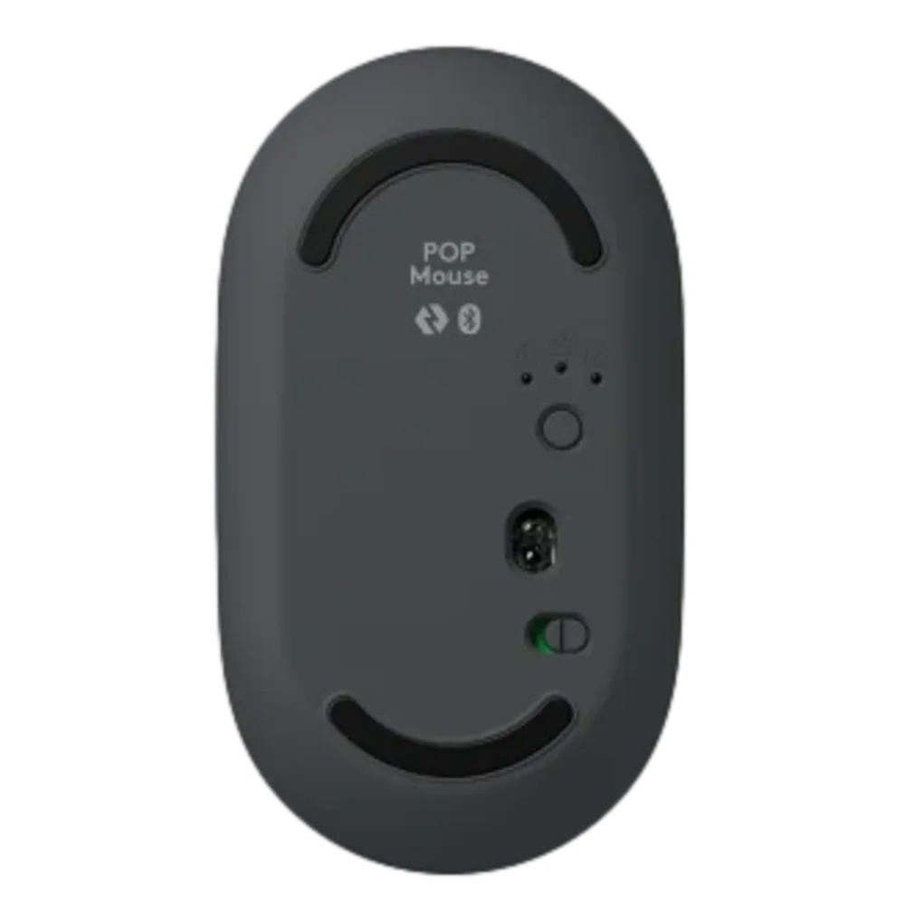  סט מקלדת ועכבר אלחוטיים בצבע גרפיט LOGITECH POP ICON COMBO 