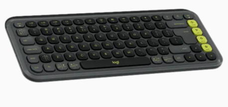  סט מקלדת ועכבר אלחוטיים בצבע גרפיט LOGITECH POP ICON COMBO 