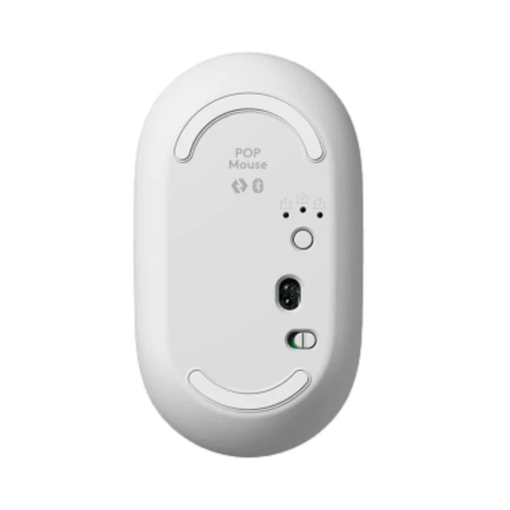  סט מקלדת ועכבר אלחוטיים בצבע אוף-וויט LOGITECH POP ICON COMBO 