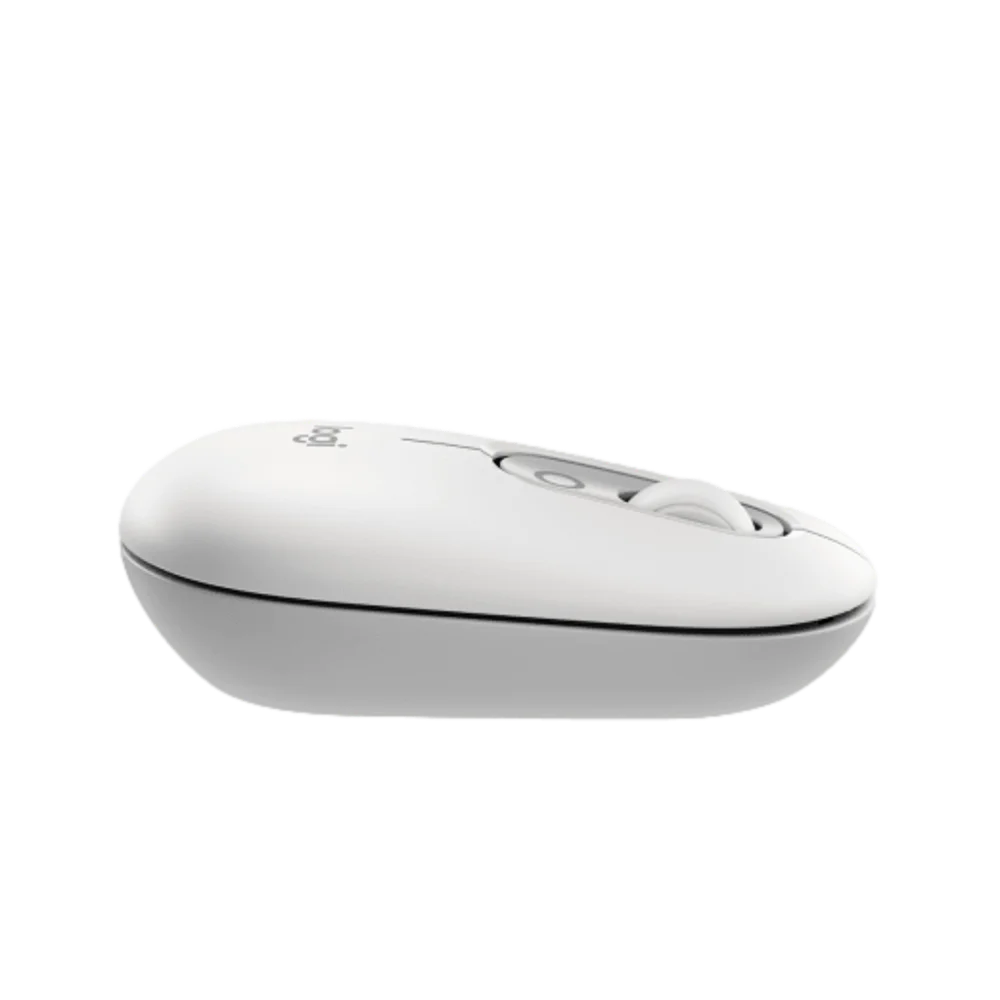  סט מקלדת ועכבר אלחוטיים בצבע אוף-וויט LOGITECH POP ICON COMBO 