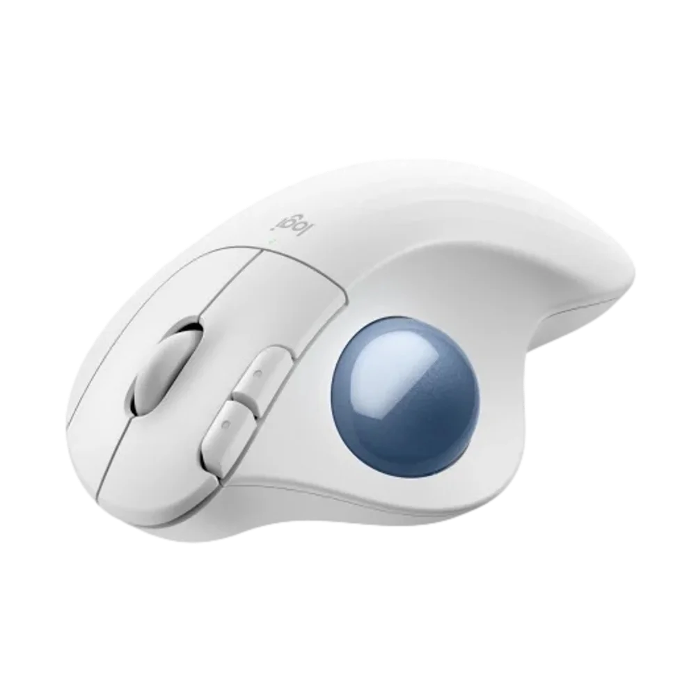  עכבר ארגונומי בצבע אופווייט LOGITECH ERGO M575S WIRELESS TRACKBALL 