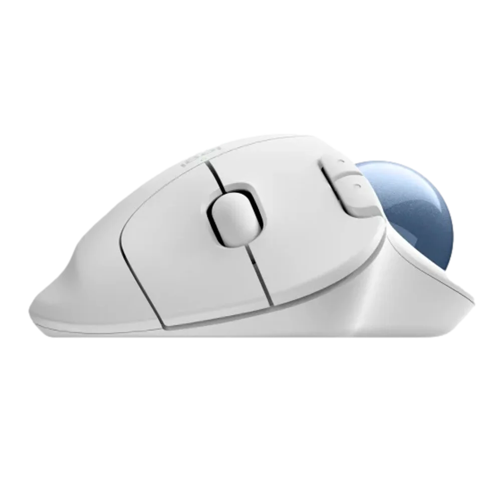  עכבר ארגונומי בצבע אופווייט LOGITECH ERGO M575S WIRELESS TRACKBALL 