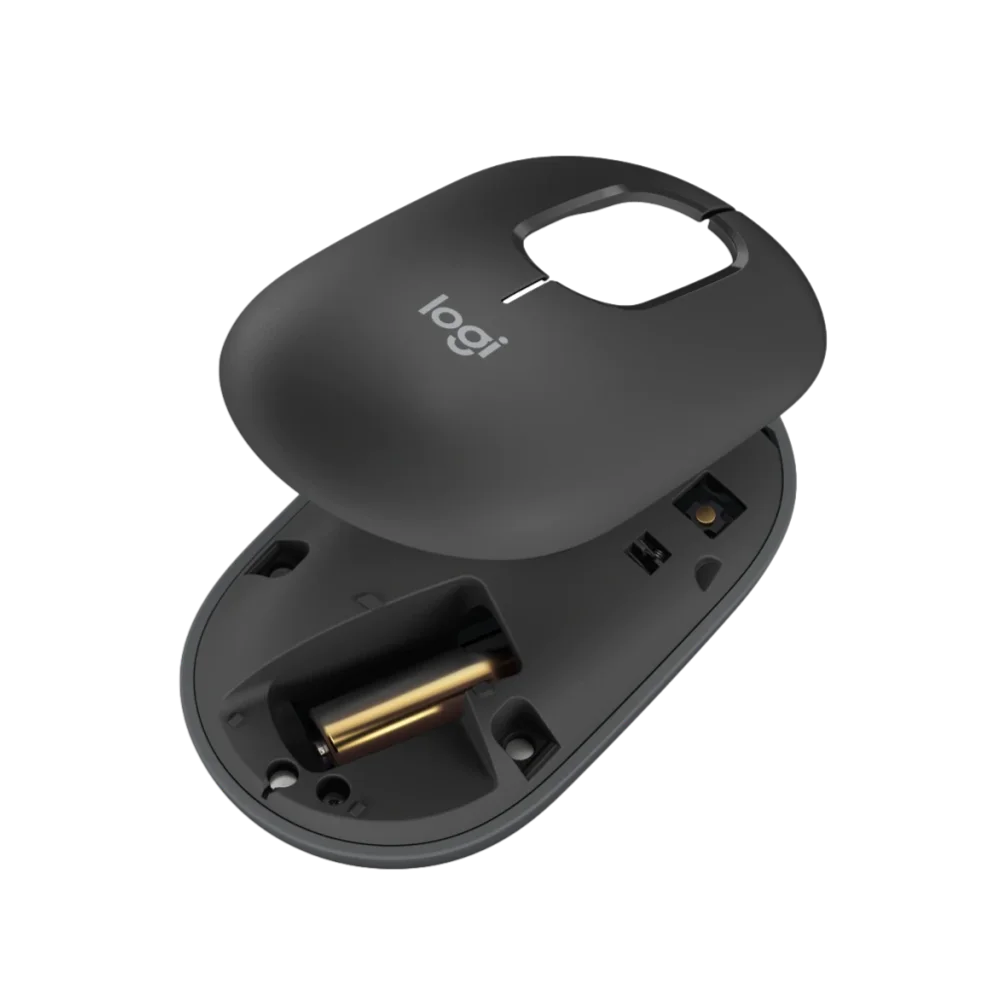  עכבר אלחוטי בצבע גרפיט LOGITECH POP EMOJI 