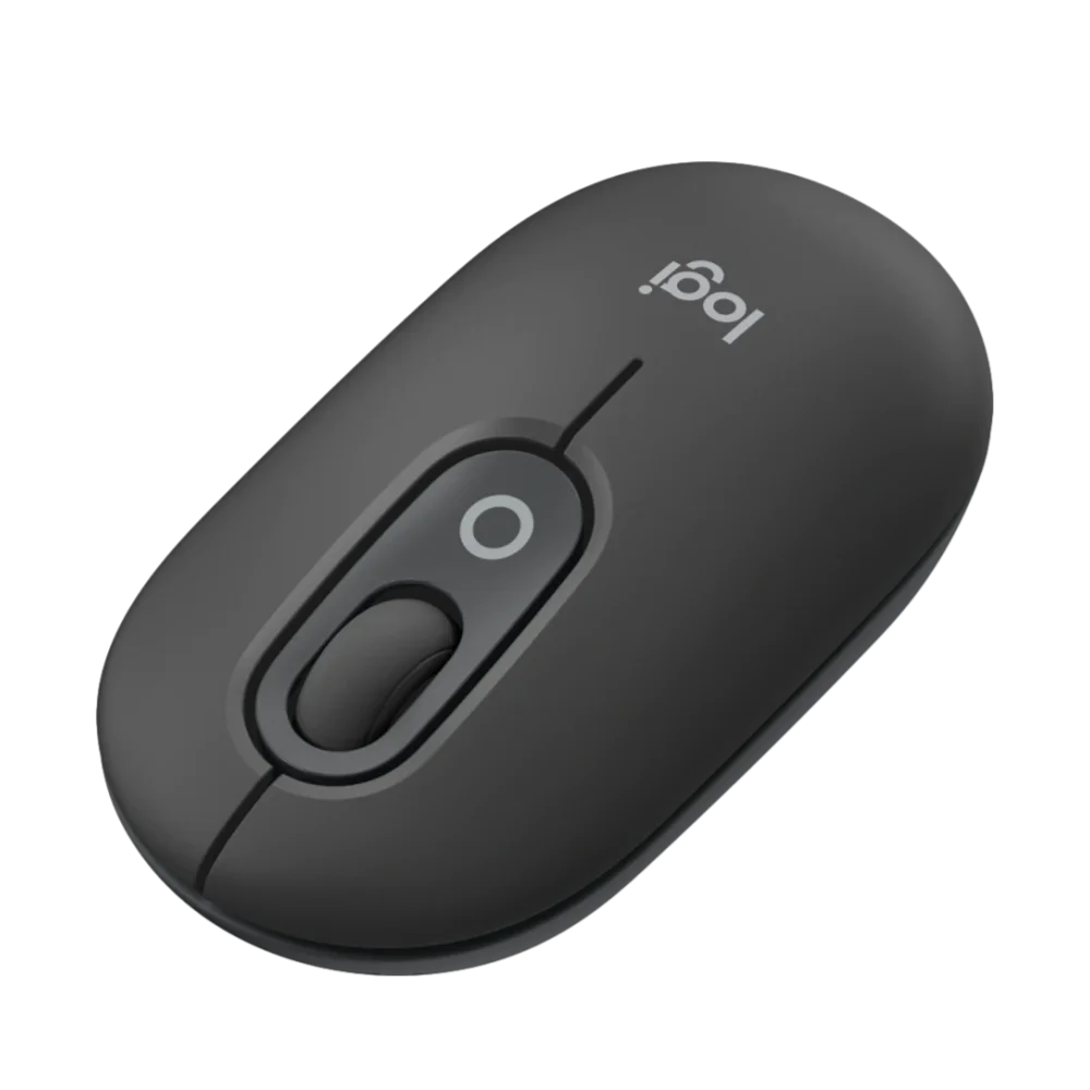  עכבר אלחוטי בצבע גרפיט LOGITECH POP EMOJI 