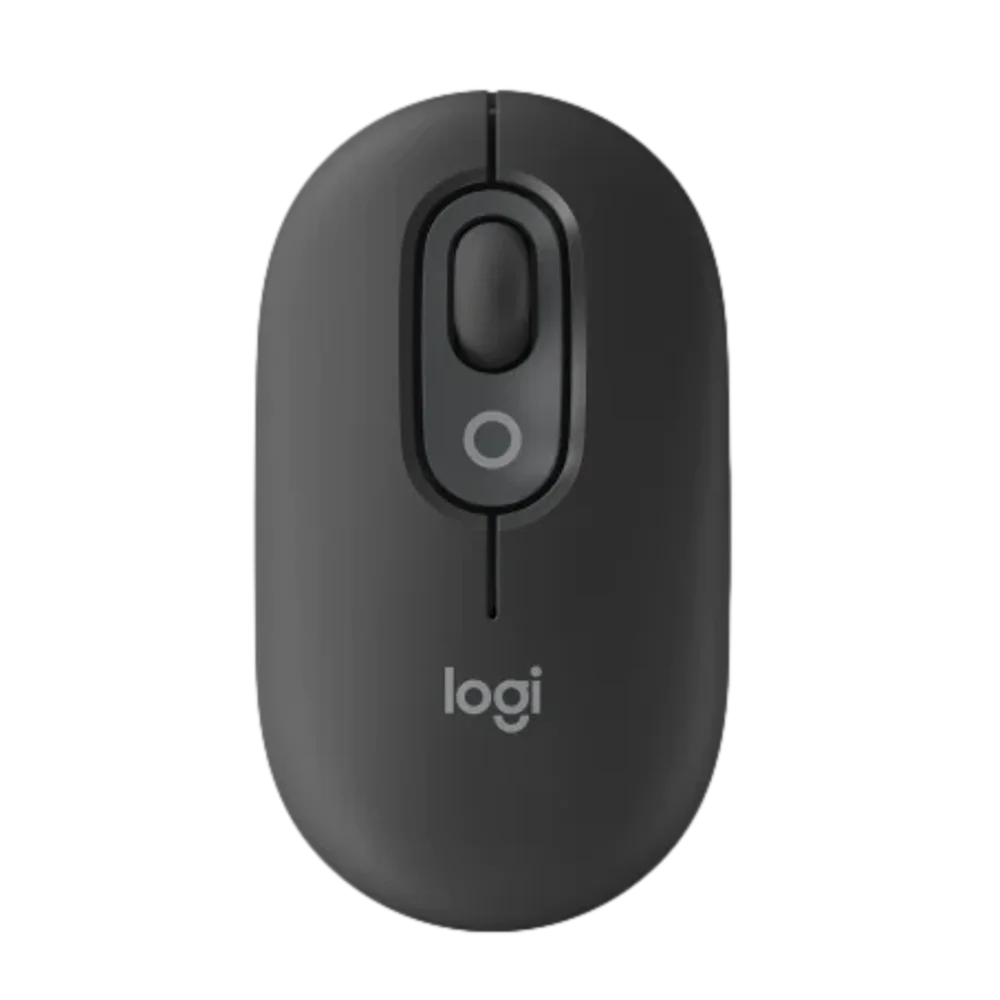  עכבר אלחוטי בצבע גרפיט LOGITECH POP EMOJI 