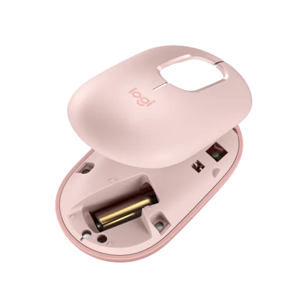  עכבר אלחוטי בצבע ורוד LOGITECH POP EMOJI 