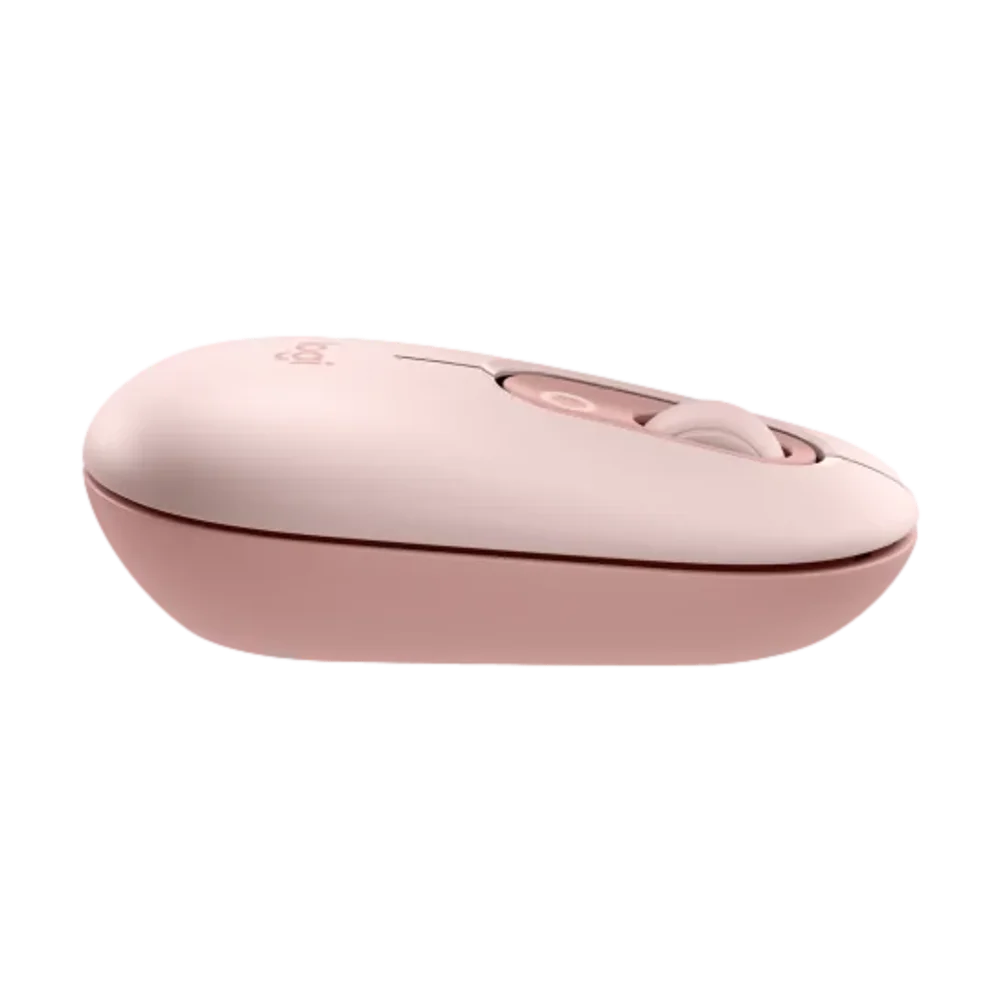  עכבר אלחוטי בצבע ורוד LOGITECH POP EMOJI 
