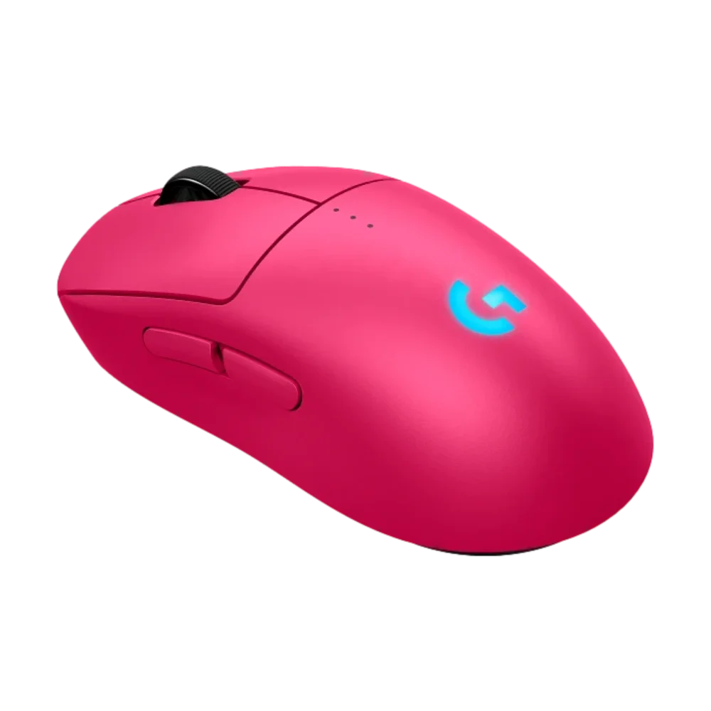  עכבר גיימינג אלחוטי בצבע ורוד LOGITECH G PRO 2 LIGHTSPEED MOUSE 2.4GHZ 