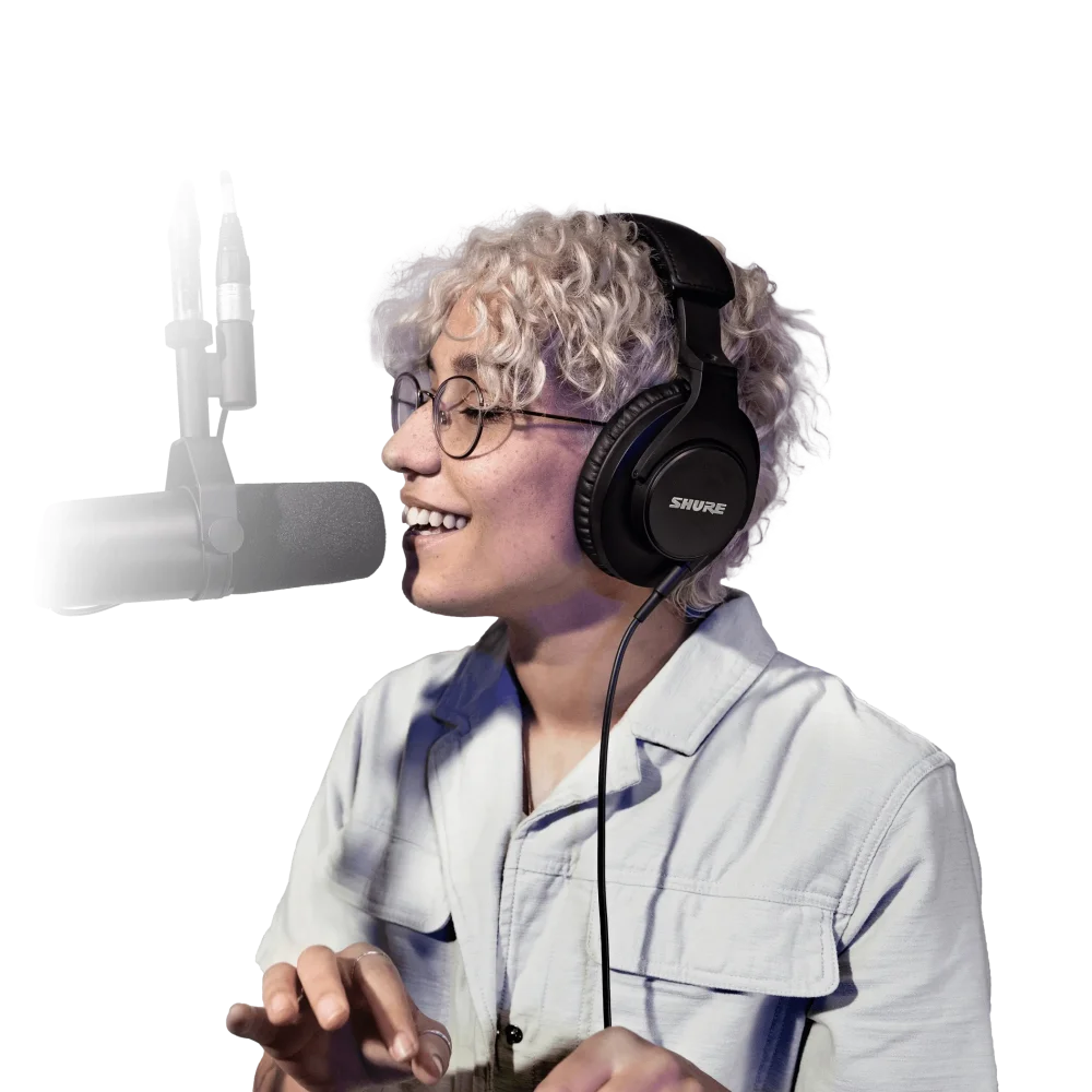  אוזניות סטודיו מקצועיות SRH440A מבית SHURE 