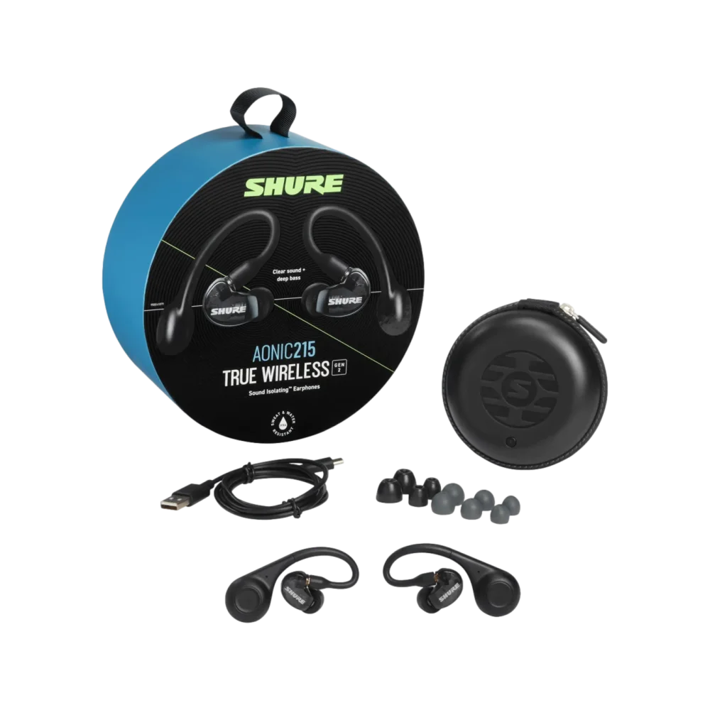  אוזניות AONIC 215 Gen 2 True Wireless™מבית SHURE 
