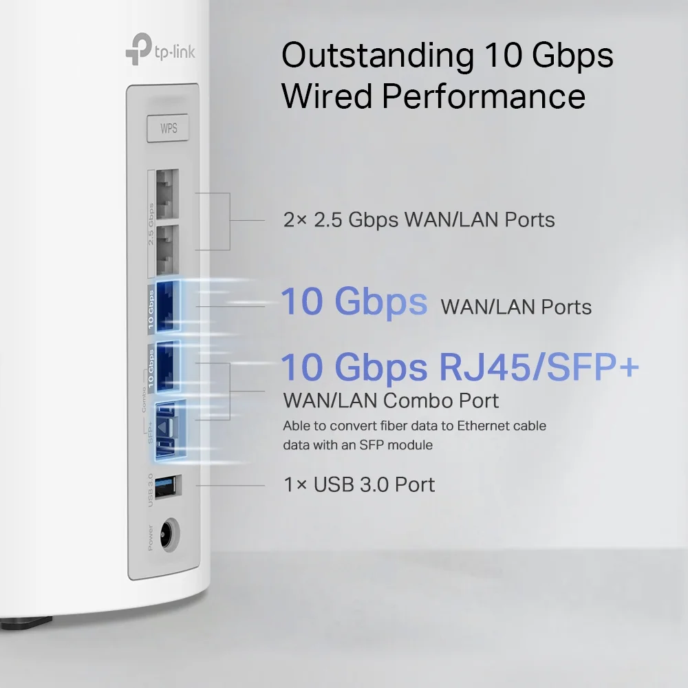  אקסס/ נתב DECO BE85 2 in pack BE19000 WI-FI7 MESH 