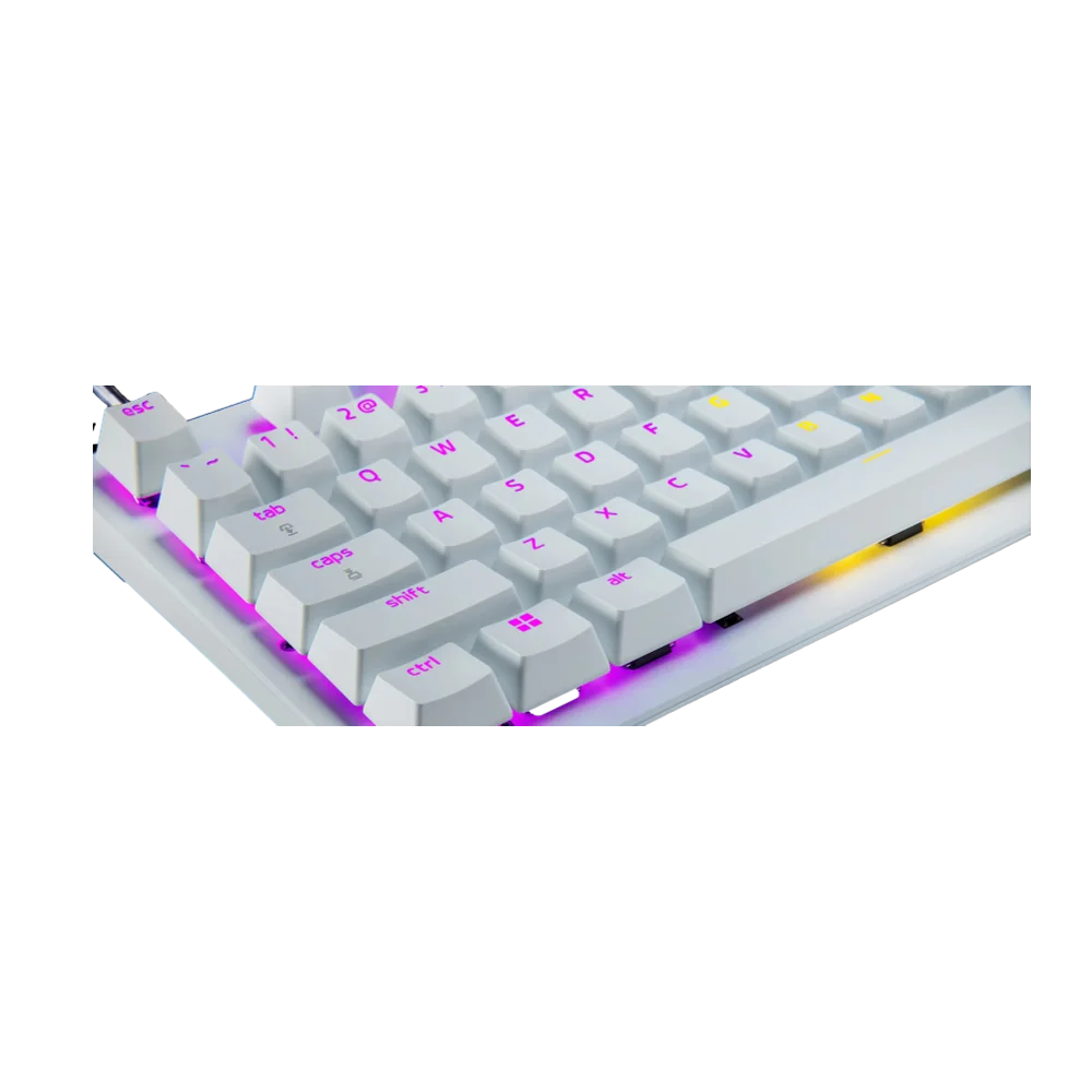  מקלדת RAZER HUNTSMAN V3 PRO TENKEYLESS WHITE 