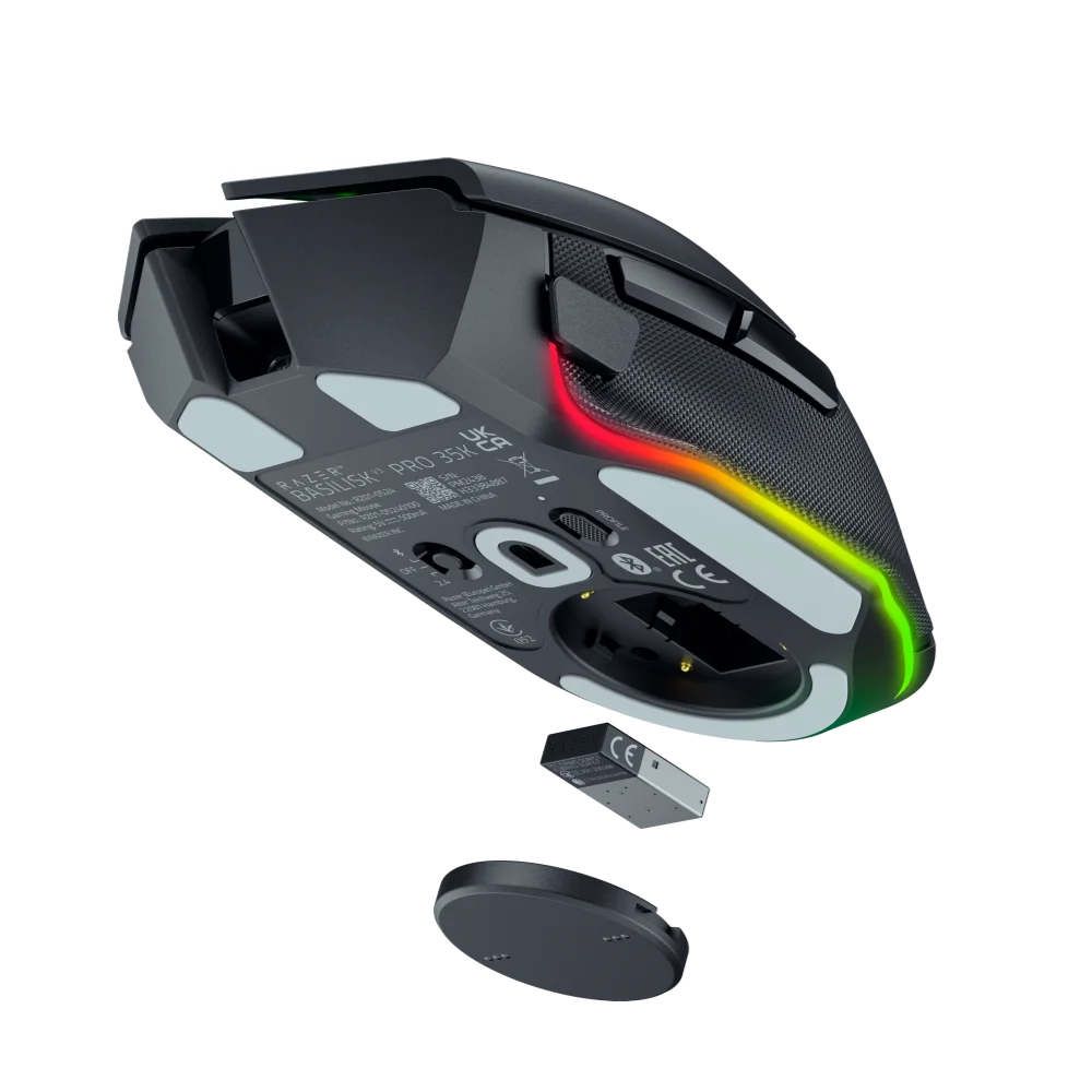  עכבר גיימינג אלחוטי RAZER BASILISK V3 PRO 35K שחור 