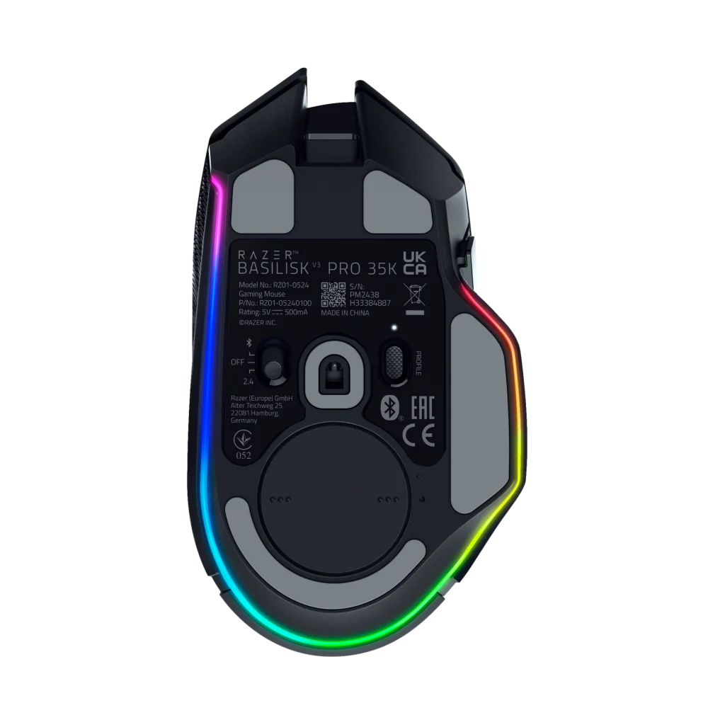  עכבר גיימינג אלחוטי RAZER BASILISK V3 PRO 35K שחור 