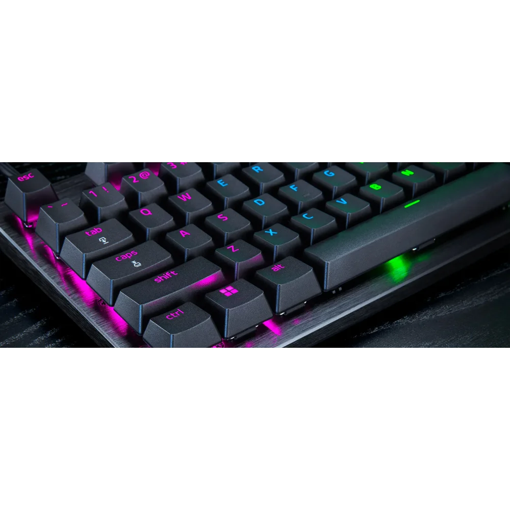  מקלדת RAZER HUNTSMAN V3 PRO TENKEYLESS BLACK 