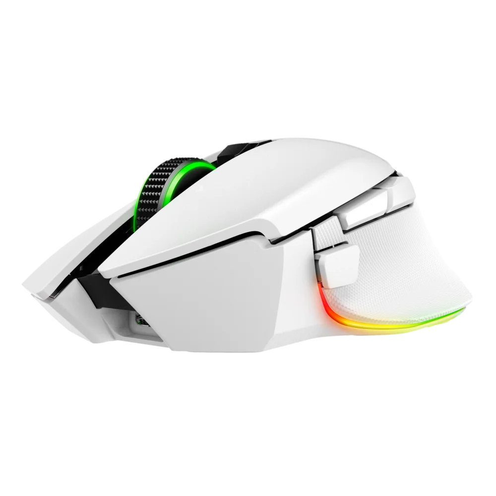  עכבר גיימינג אלחוטי RAZER BASILISK V3 PRO 35K לבן 