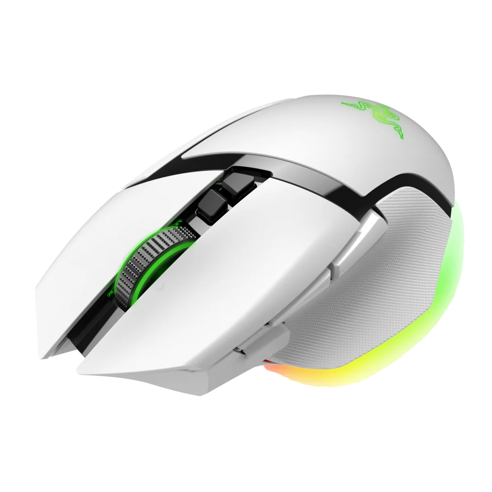  עכבר גיימינג אלחוטי RAZER BASILISK V3 PRO 35K לבן 