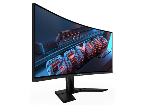  מסך מחשב קעור לגיימינג GIGABYTE 34" VA QHD 180HZ 1MS 1500R 