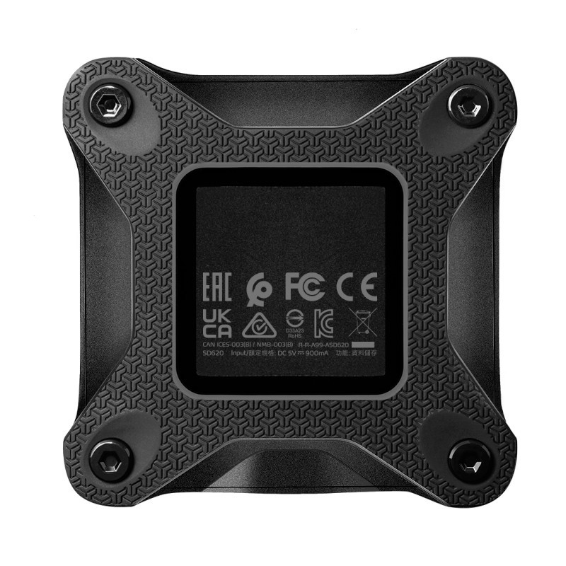  ADATA SD620 Portable Shock Resistance SSD - SD620-512GCBK 