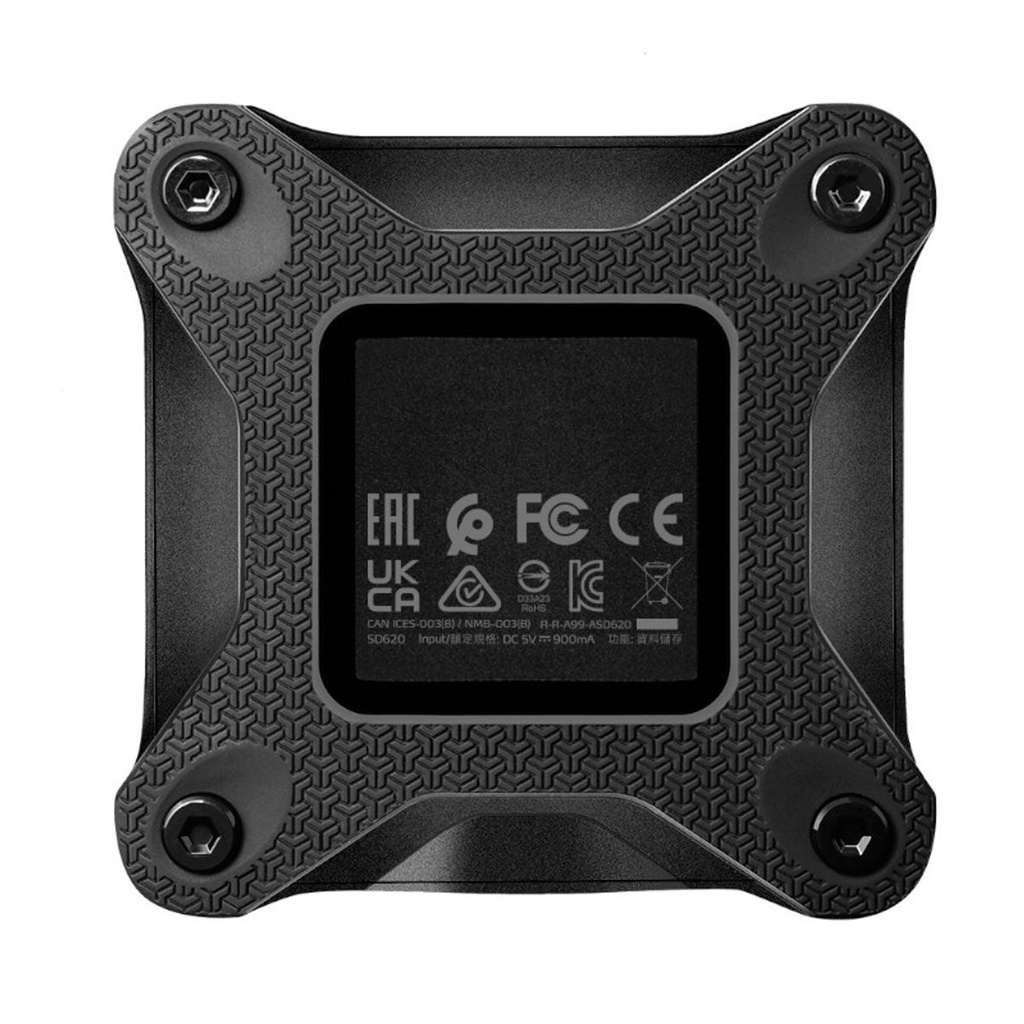  ADATA SD620 Portable Shock Resistance SSD - SD620-1TCBK 